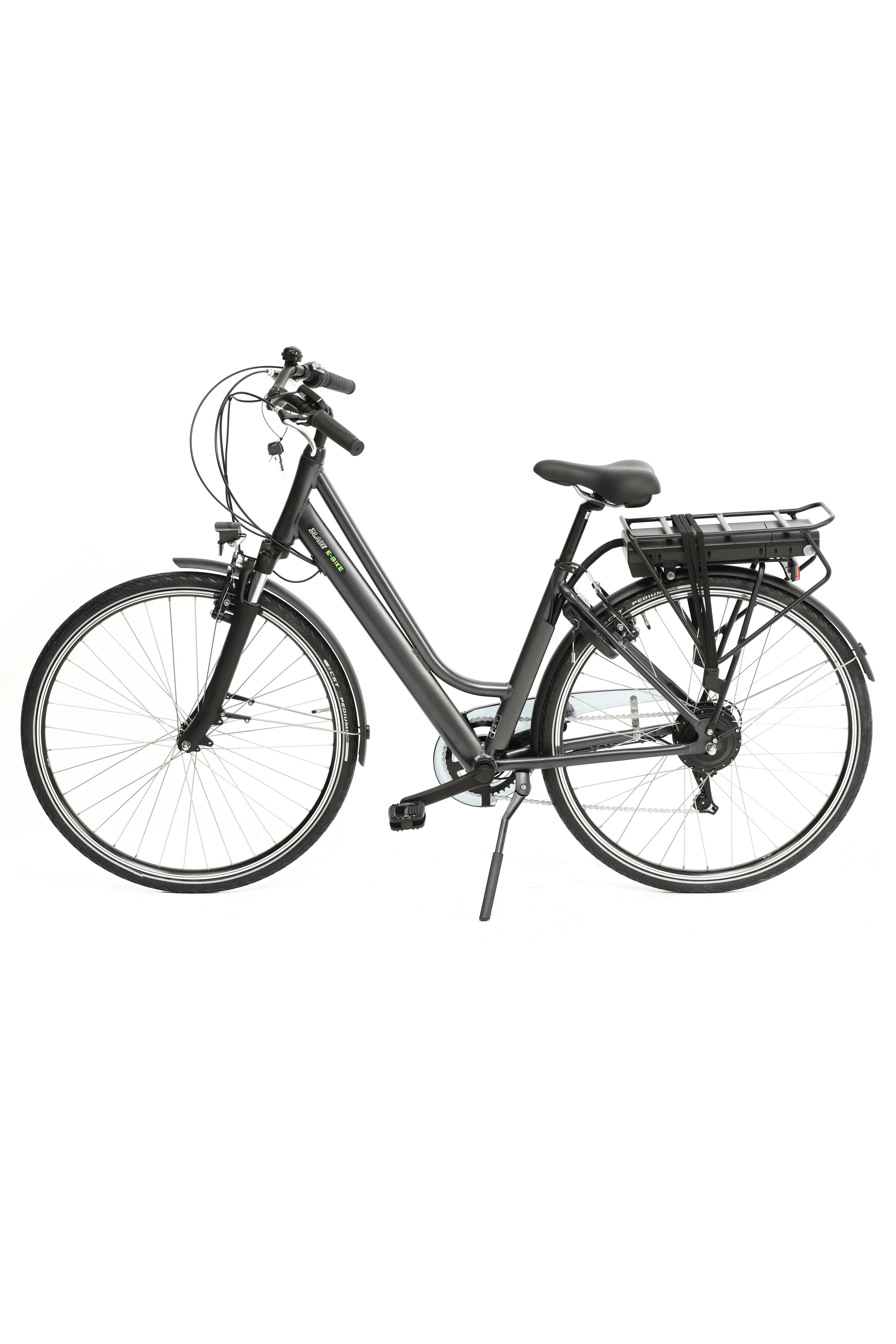 Blade Elektrikli Bisiklet 28 Jant Shimano Ty 200 7 Vites Matt Gri