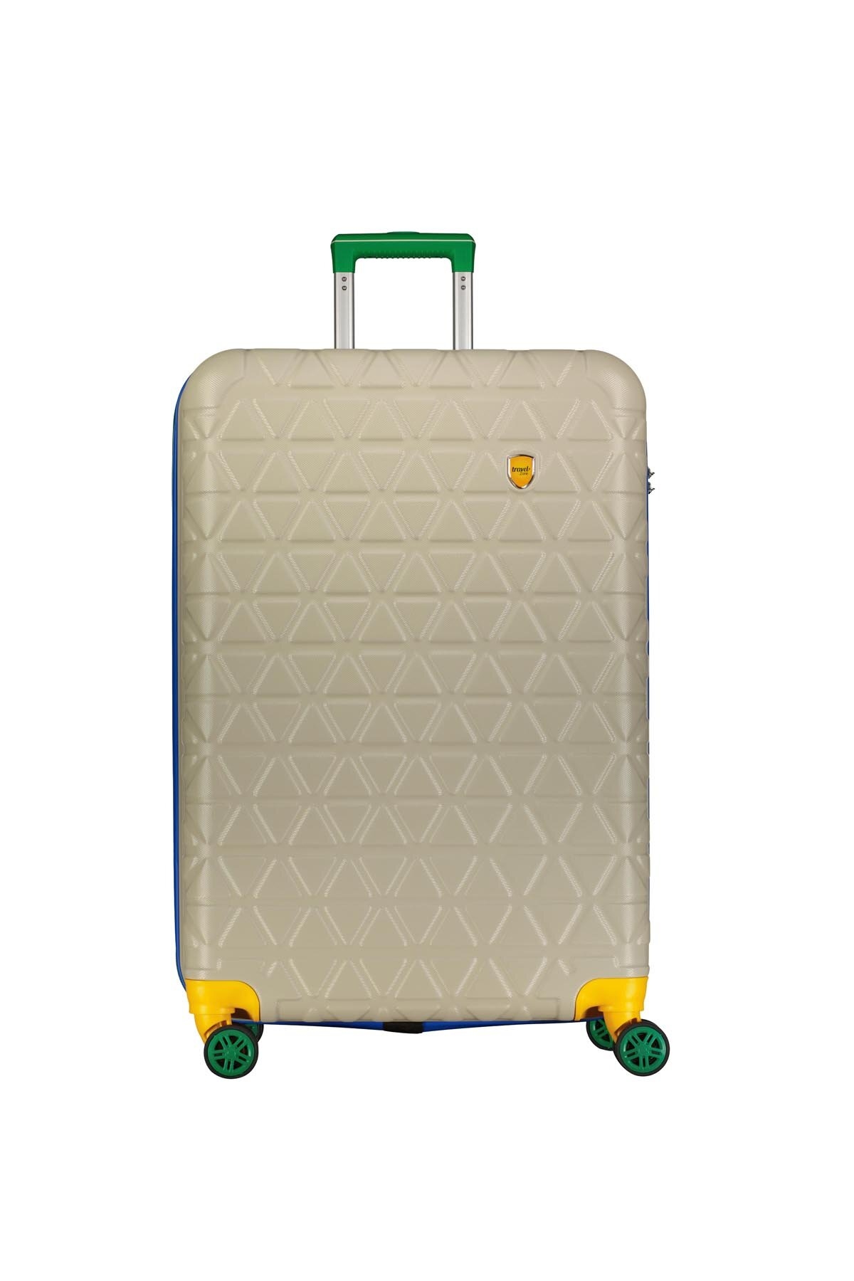 Travel Zone Sert Valiz 26TZ153-ABS800-70CM Bej