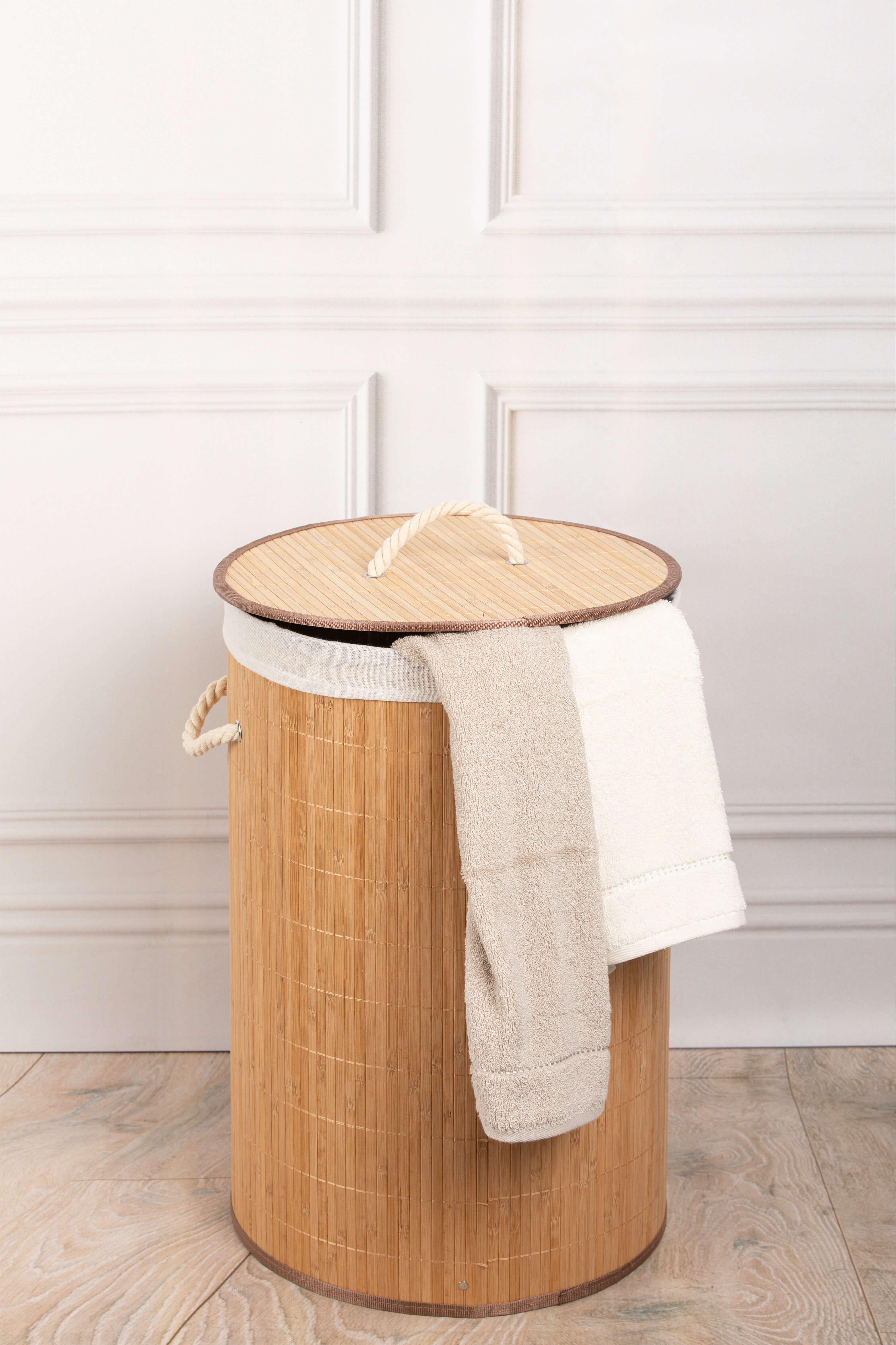 Hometime Bambu Sepet 40x40x60 Cm