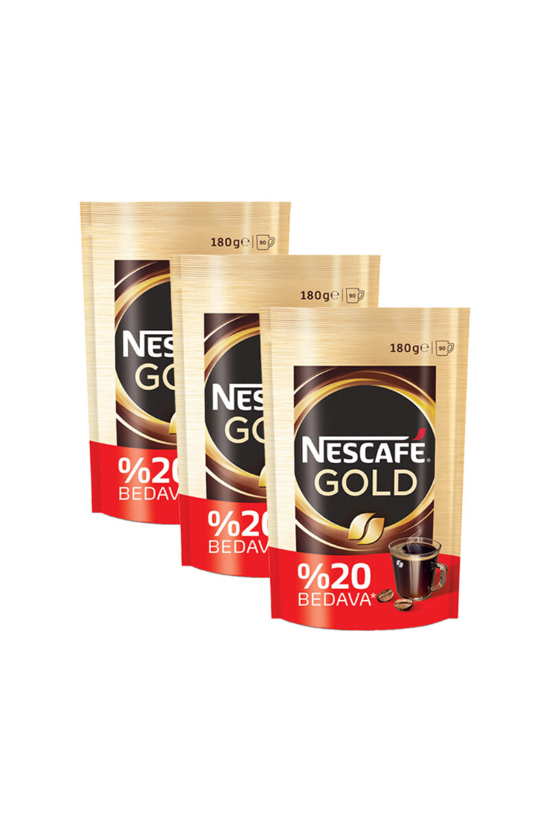 Nescafe Gold Eko 180 G 3'Lü