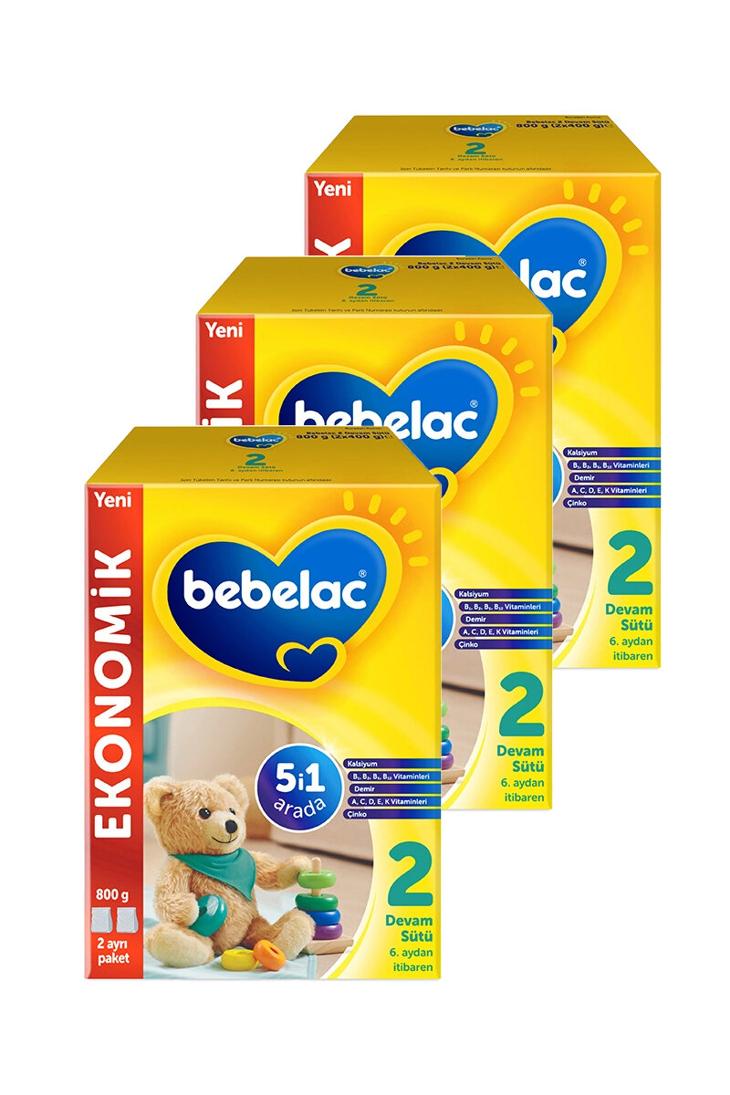 Bebelac 2 Devam Sütü 3 x 800 g