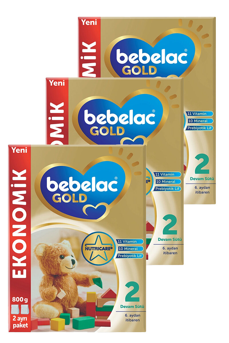 Bebelac Gold 2 Devam Sütü 3 x 800 g