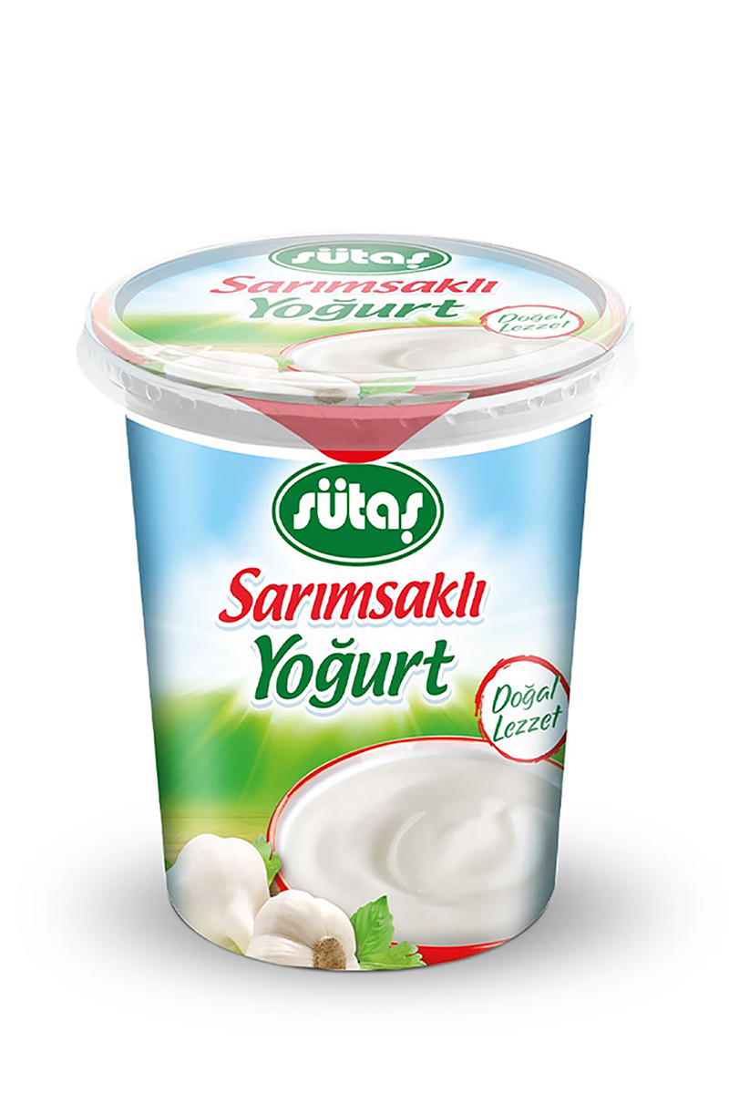 Sütaş Sarımsaklı Yoğurt 500 G
