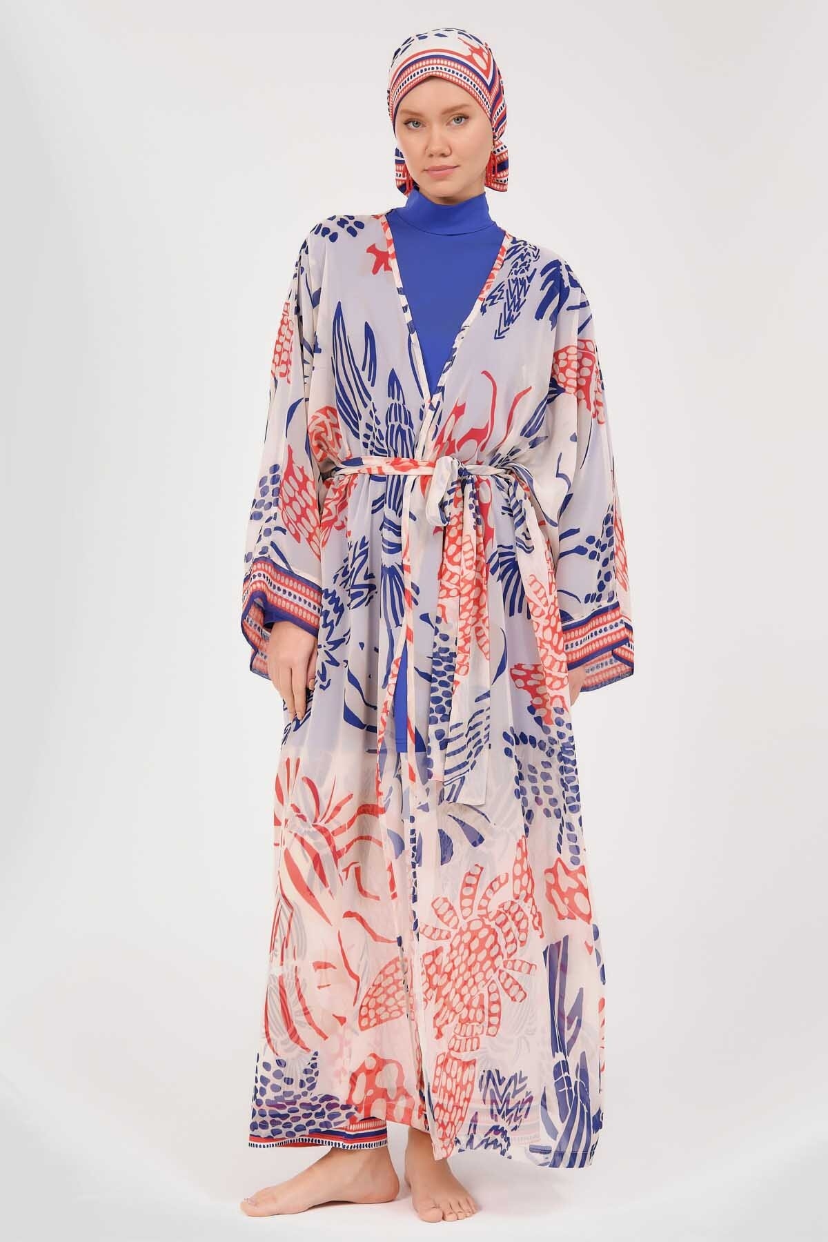 Alfasa Yakamoz Desenli Pareo ALF7052-SKS