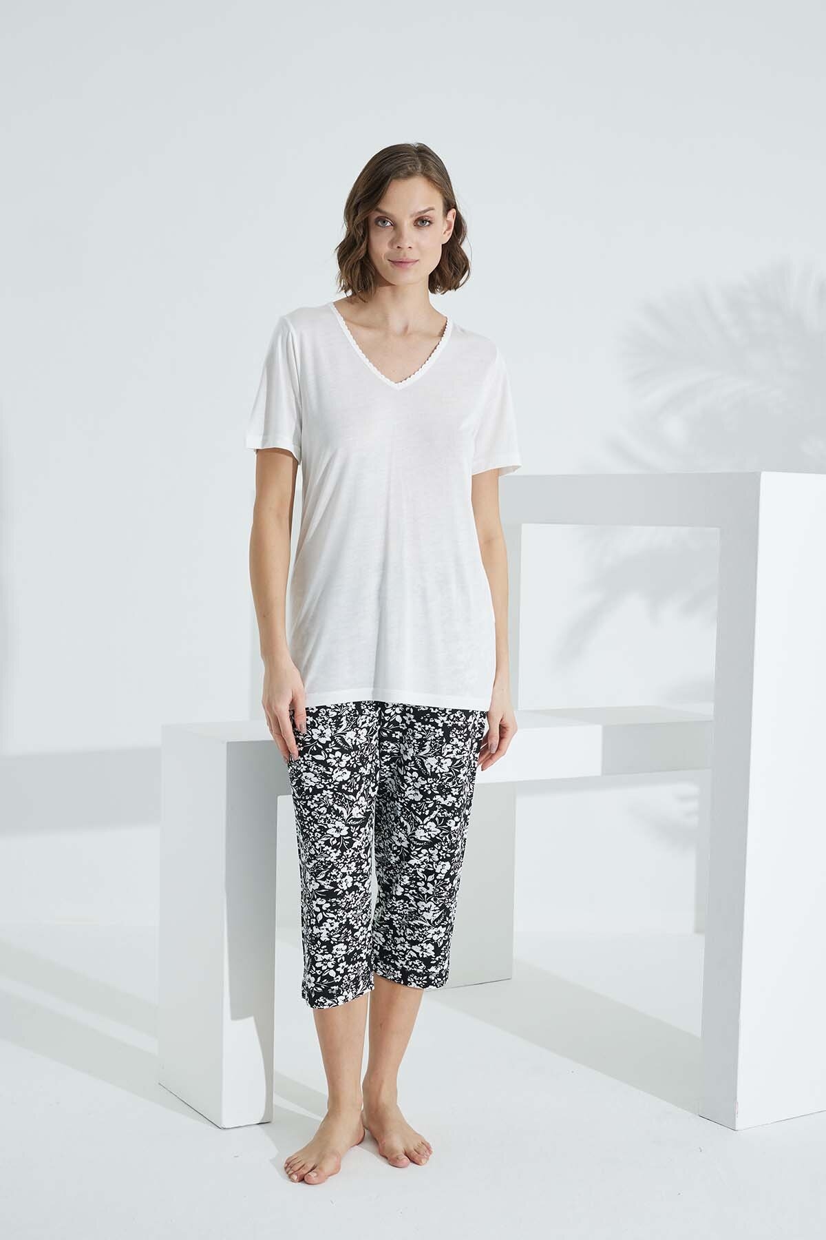 Etoile Kadın Pijama Takımı 71037.KRM/SYH