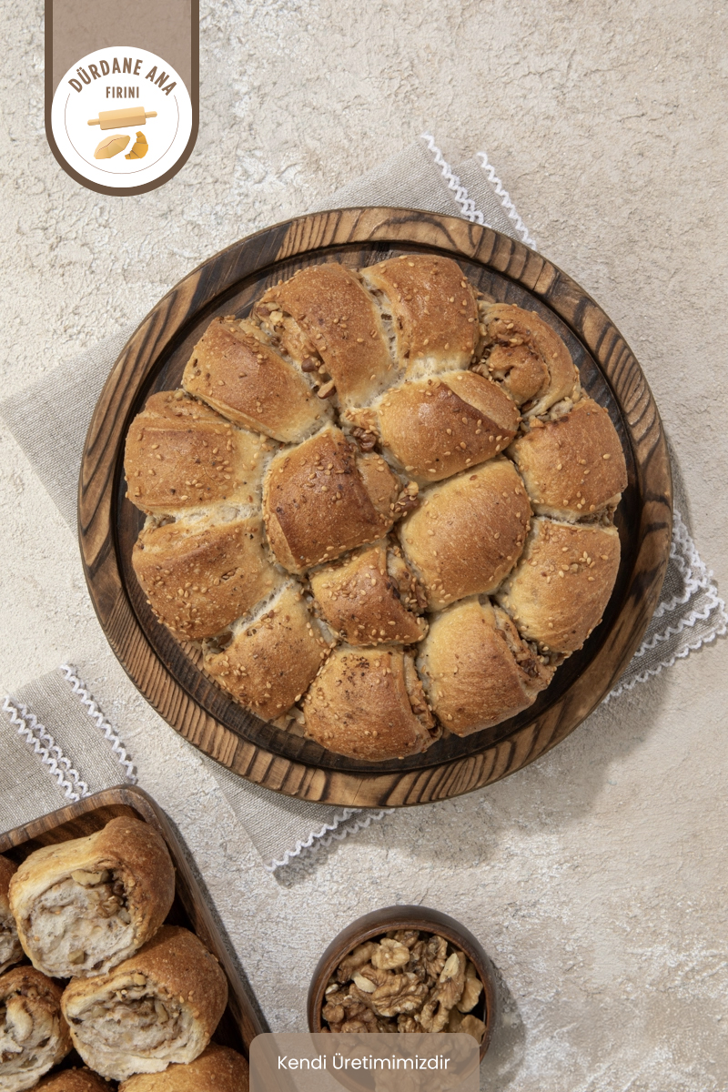 Dürdane Ana Fırını Cevizli Lokum Ekmek 360 G