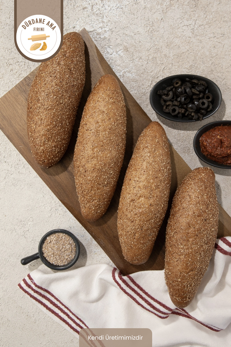 Dürdane Ana Fırını Mini Kepek Ekmek 100 G