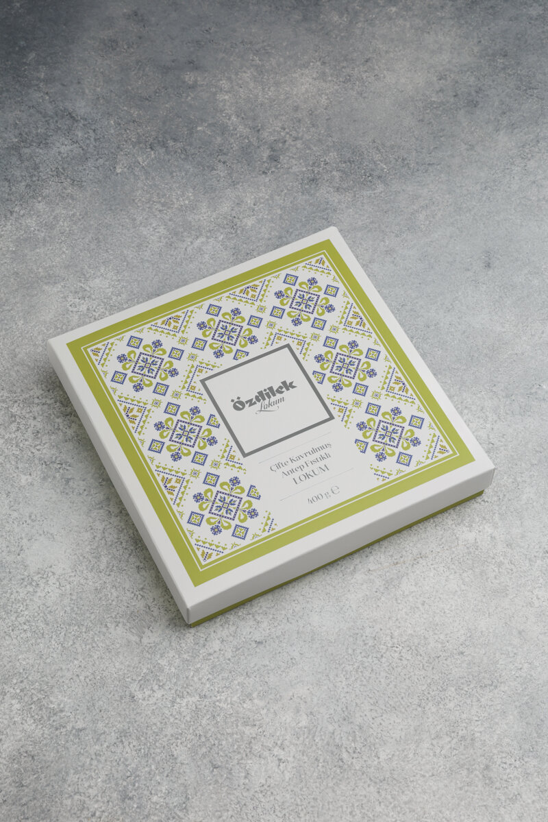 Özdilek Lokum Antep Fıstıklı Çifte Kavrulmuş 400 G