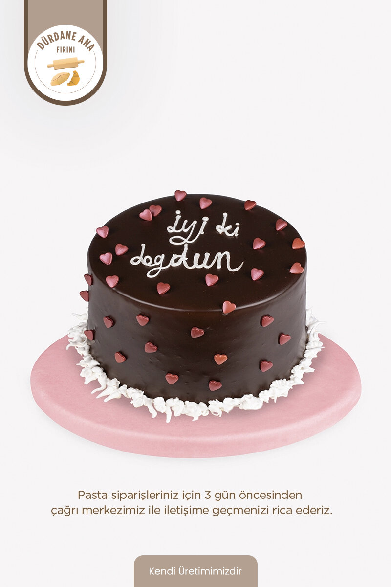 Dürdane Ana Fırını Butik Yaş Pasta 12 Kişilik