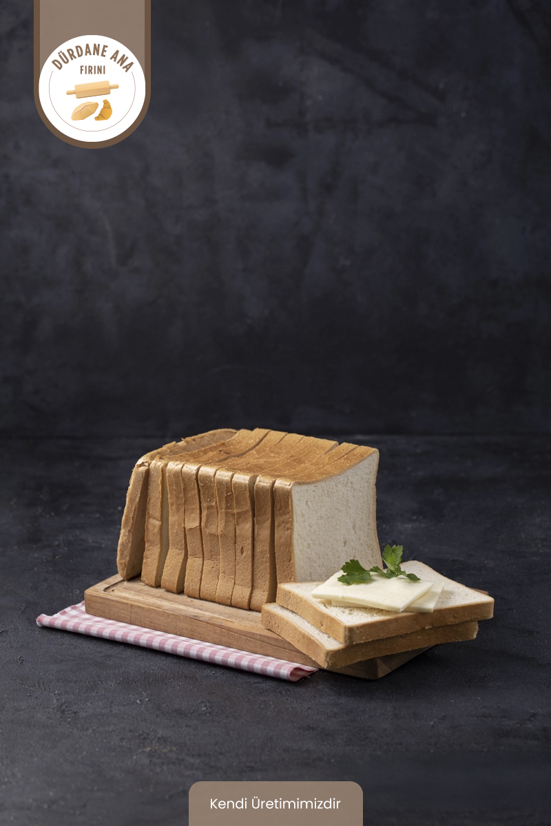 Dürdane Ana Fırını Tost Ekmek 850 G (Kepekli)