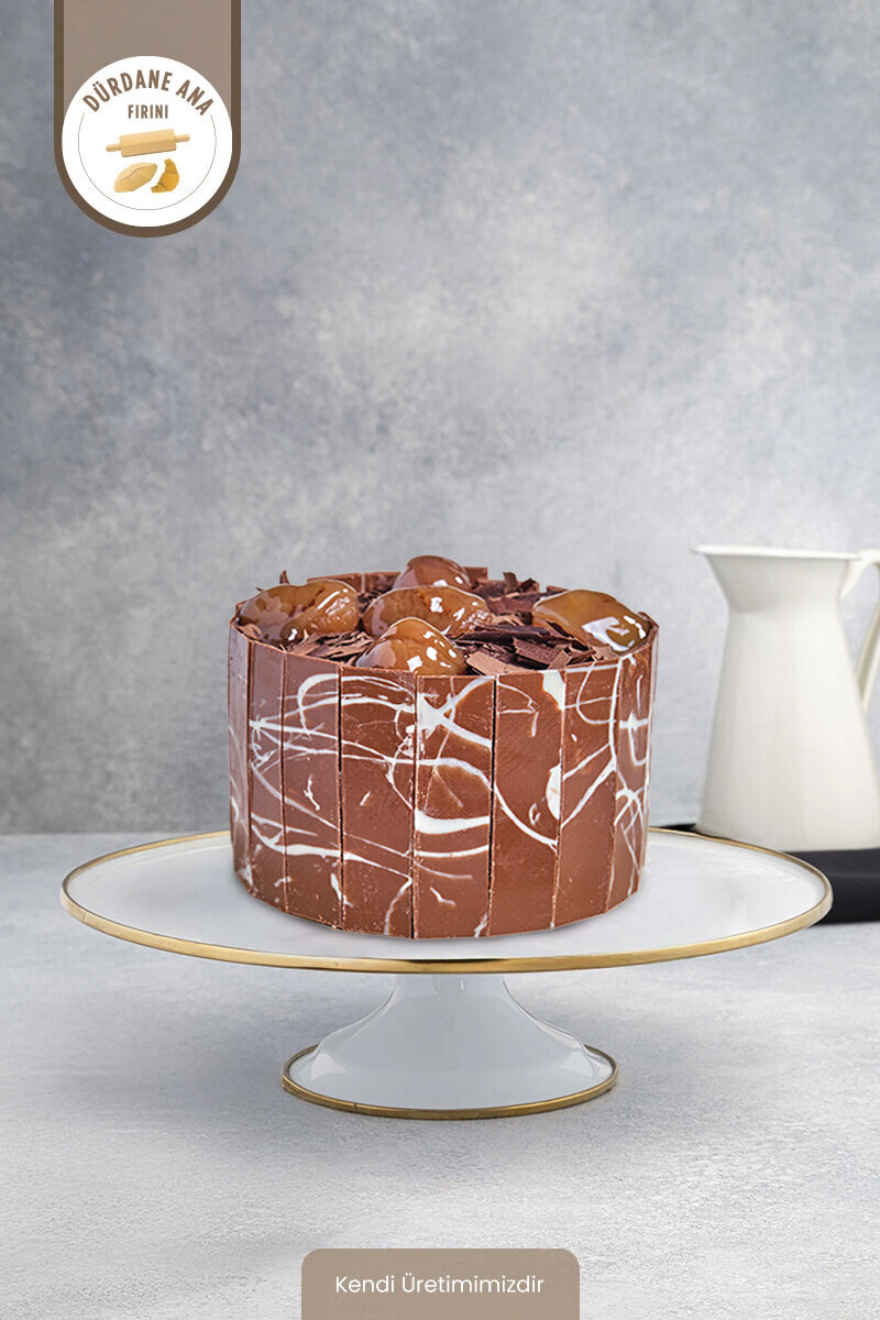 Dürdane Ana Fırını 6 Kişilik Kestaneli Yaş Pasta Adet (0 No)