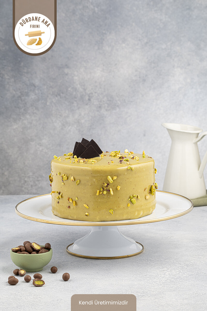 Dürdane Ana Fırını 8 Kişilik Fıstıklı Yaş Pasta Adet (1 No)