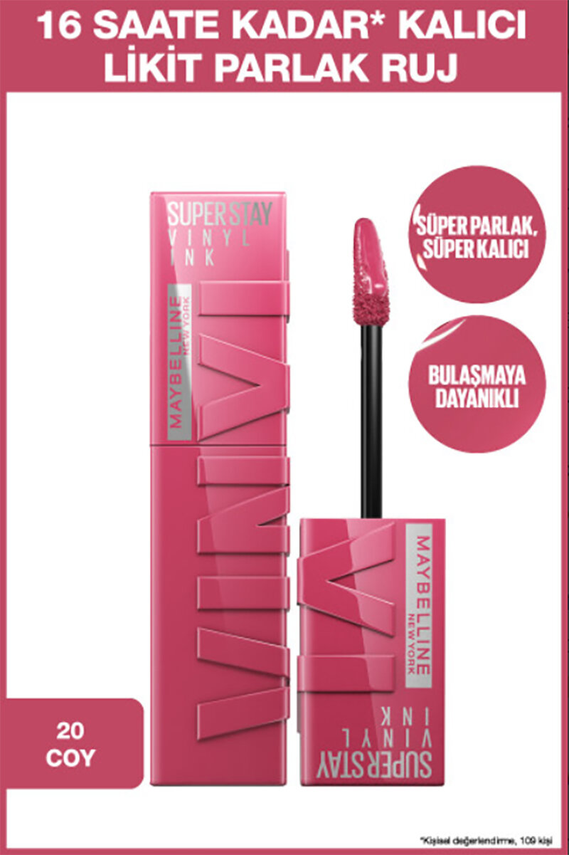 Maybelline Vınyl Ruj 20 Coy