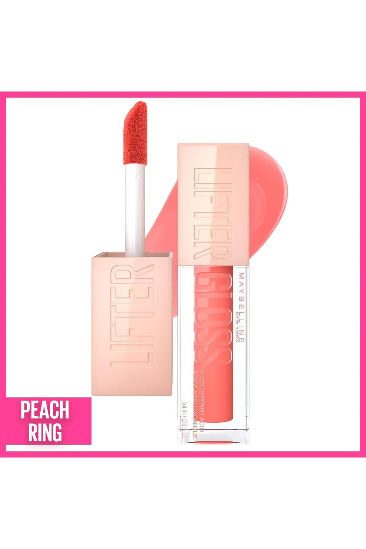 Maybelline New York Lifter Gloss 22 Peach Ring Dudak Parlatıcısı