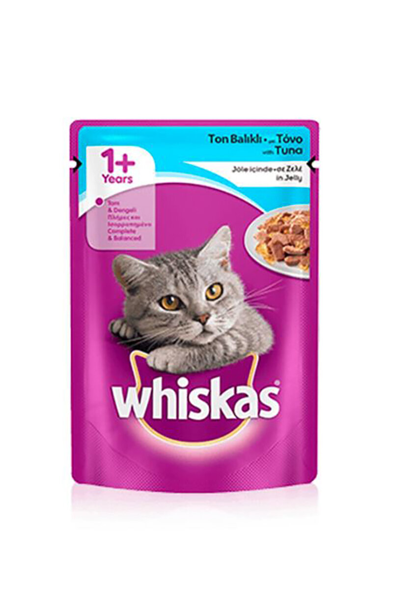 Whiskas Pouch Ton Balıklı Kedi Maması 85 G