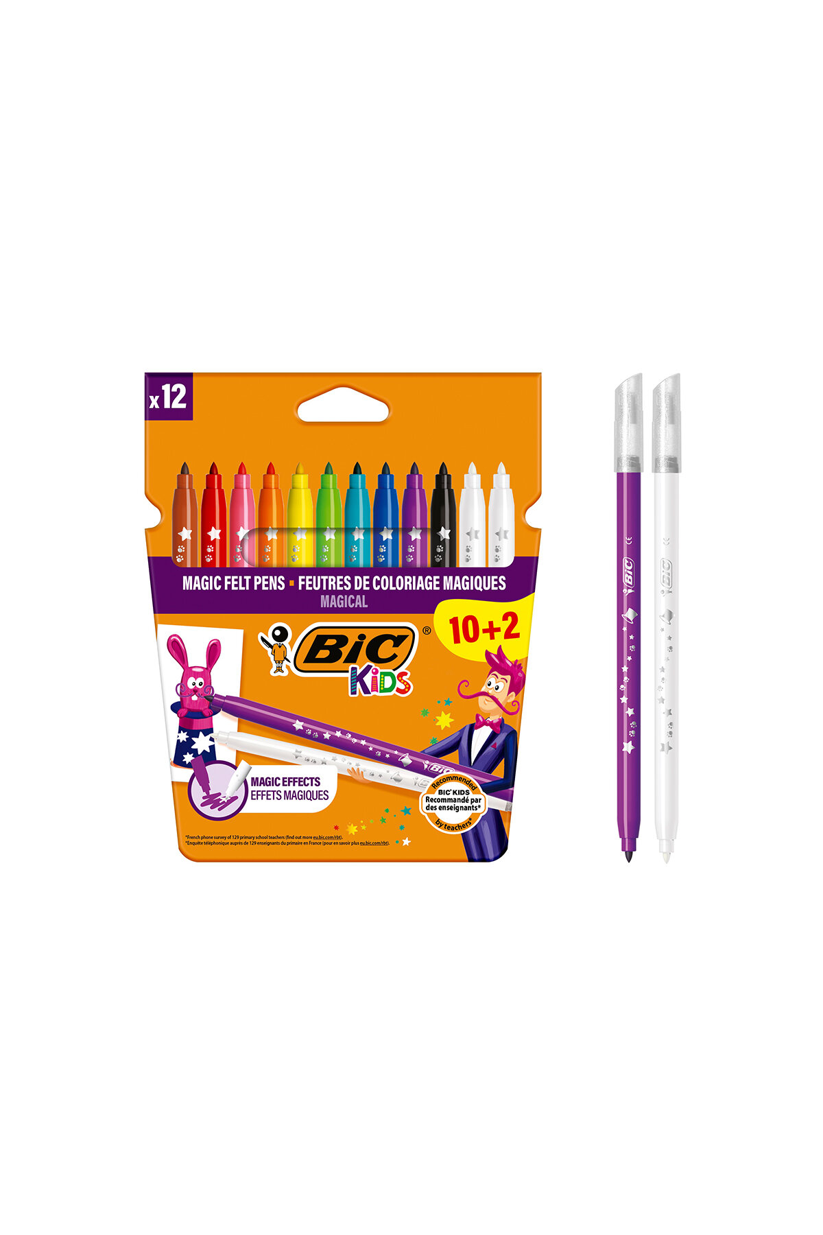 BIC Kids Magic Silinebilir Keçeli Boya Kalemi 12'li Kutu