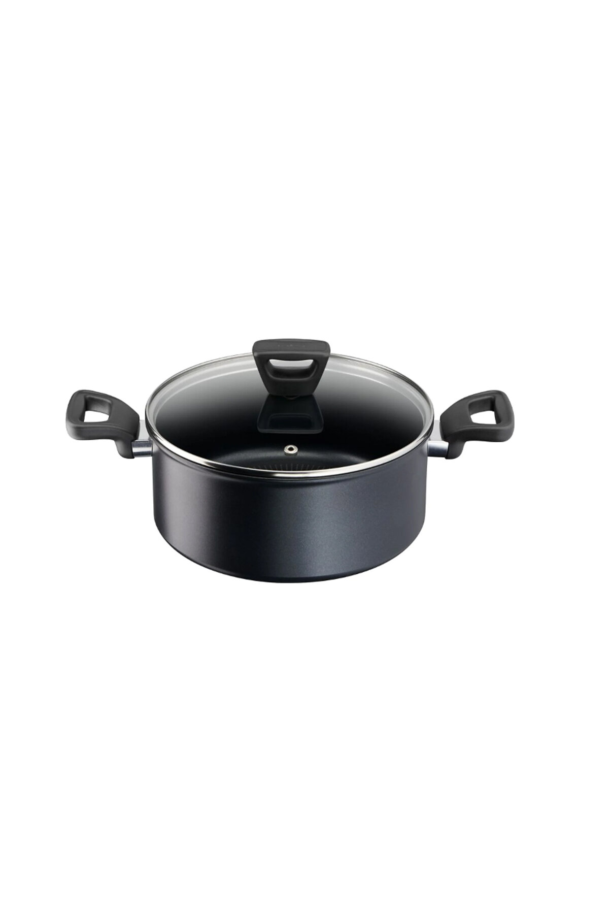 Tefal 3X Titanium Force Kısa Tencere+Kapak 24cm