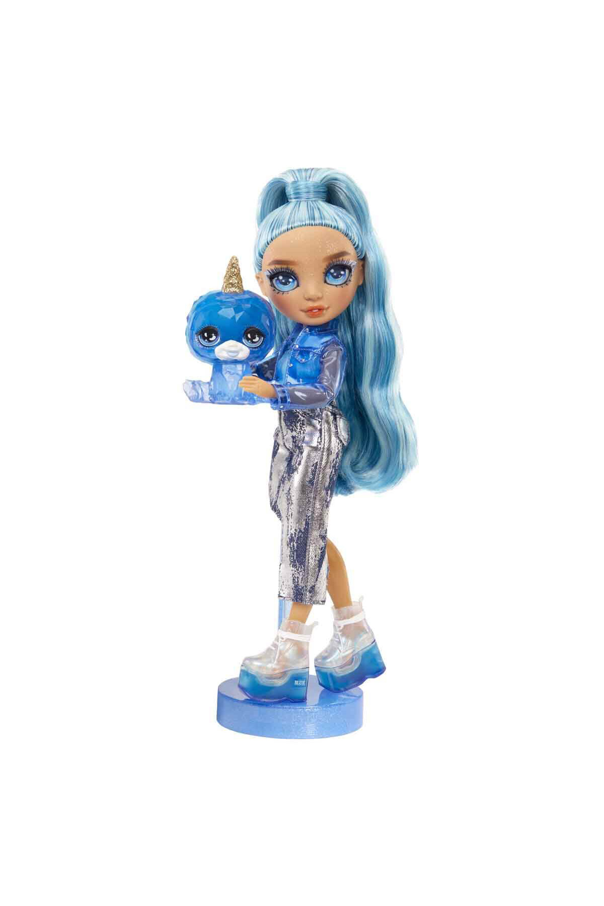 Rainbow High Skyler - Parlak Slime ve Evcil Hayvan Serisi Bebeği