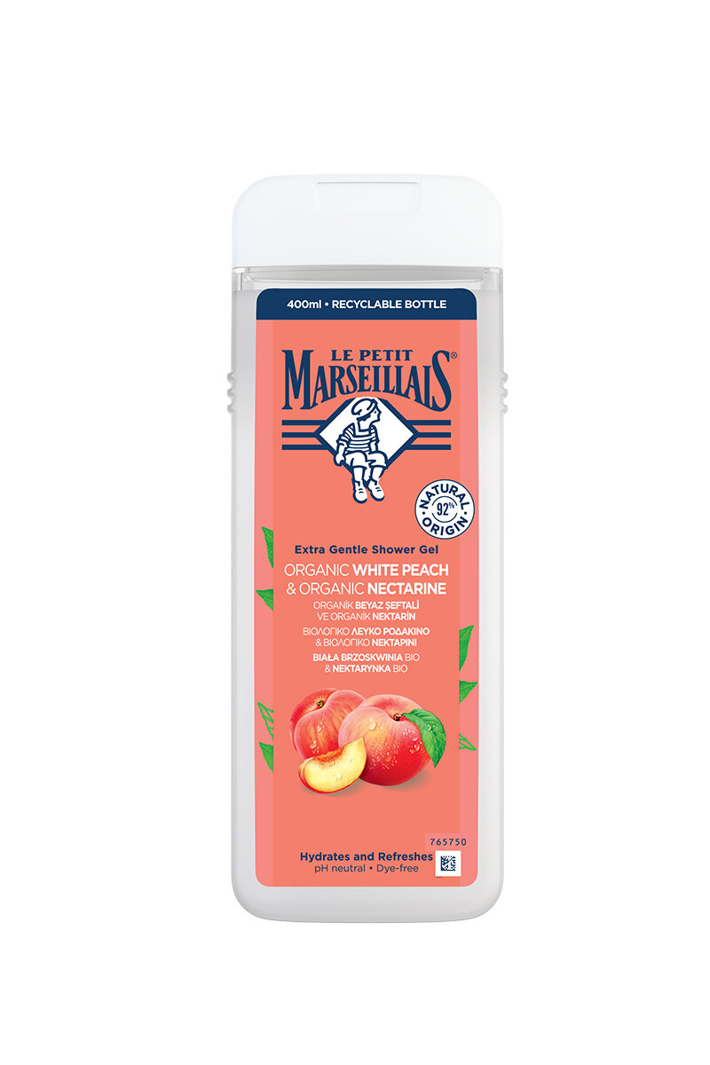 Le Petit Marseillais Duş Jeli Şeftali ve Nektarin 400 ml