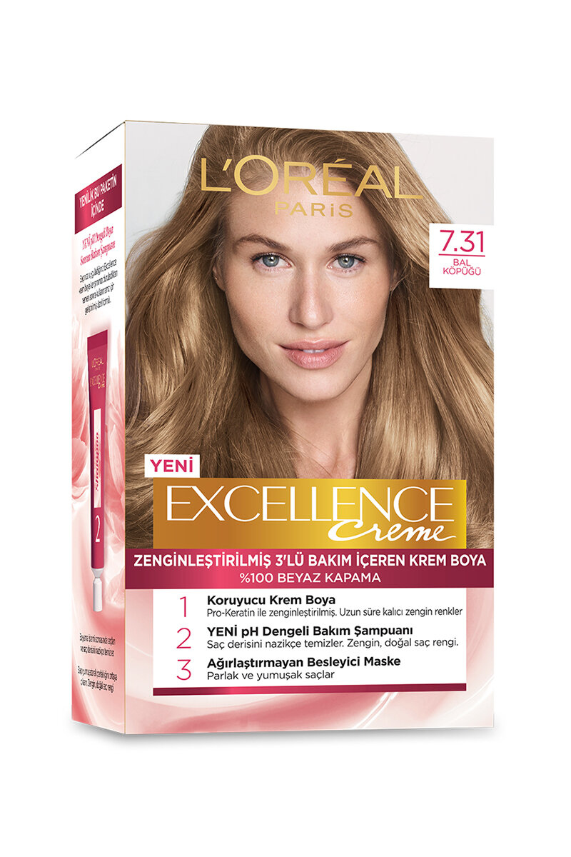 Excellence Saç Boyası 7.31 Bal Peteği