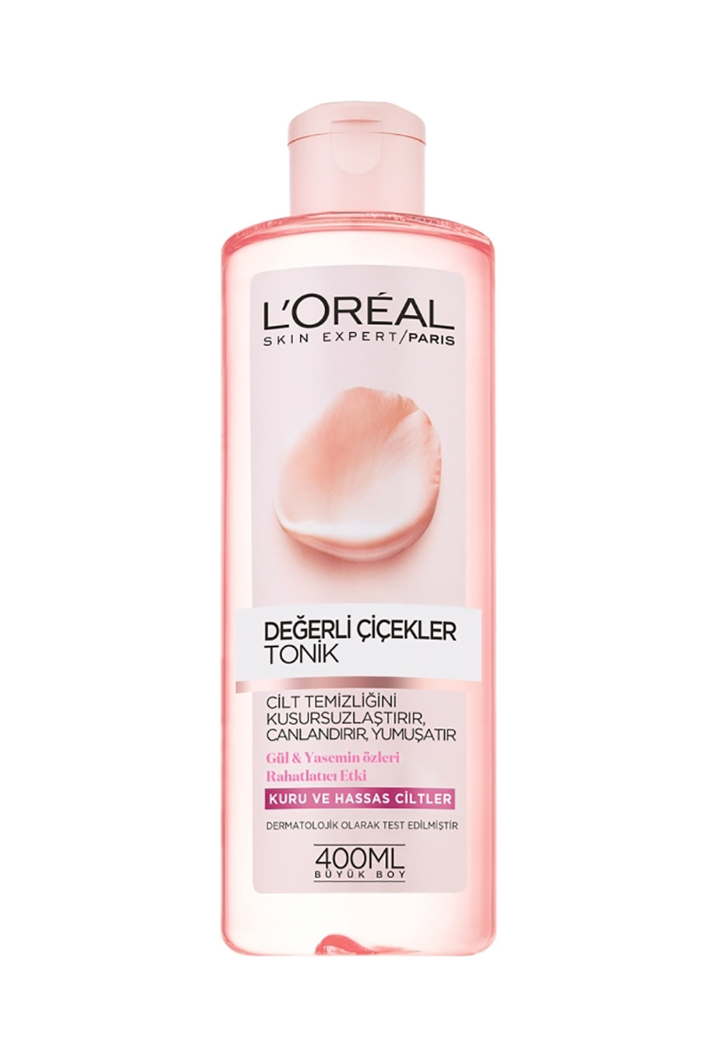 Loreal Değerli Çiçekler Tonik Kuru ve Hassas Ciltler 400 ml