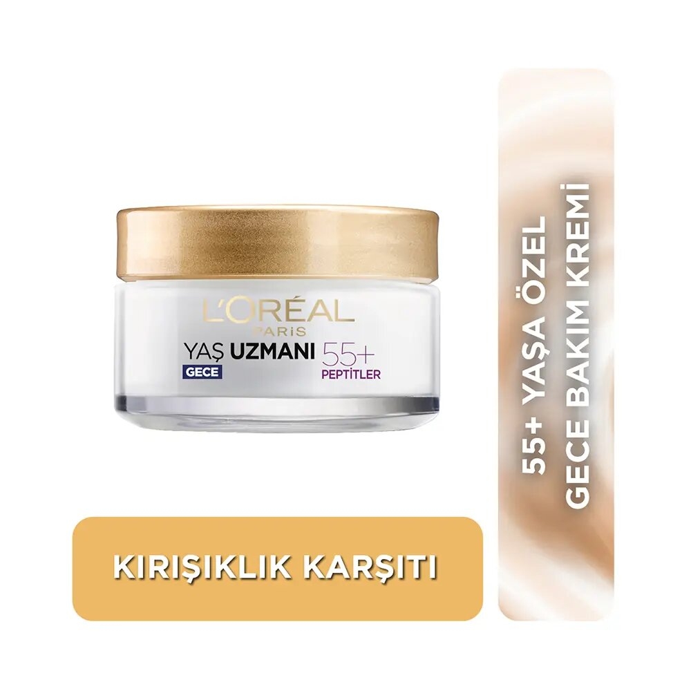 L'Oréal Paris Nemlendirici Krem 50 ml Yaş Uzmanı 55+