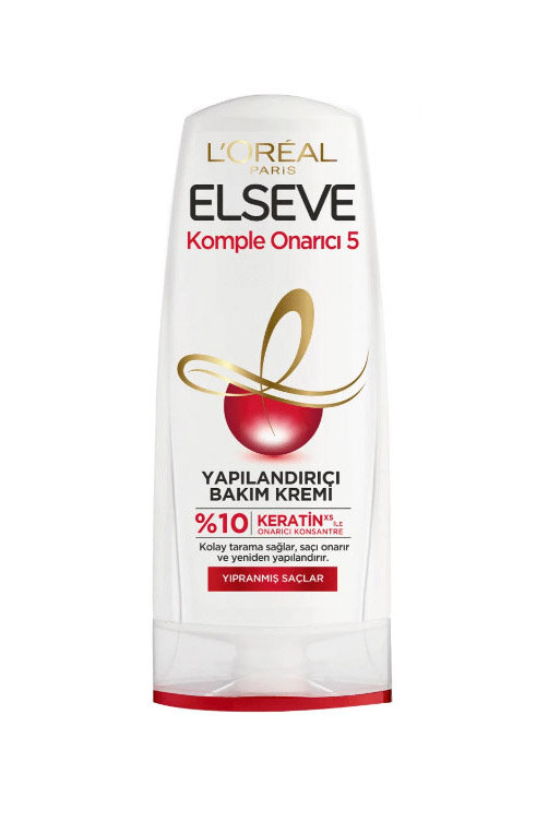 Elseve Saç Kremi Komple Onarıcı 5 Yapılandırıcı Bakım 390 ml