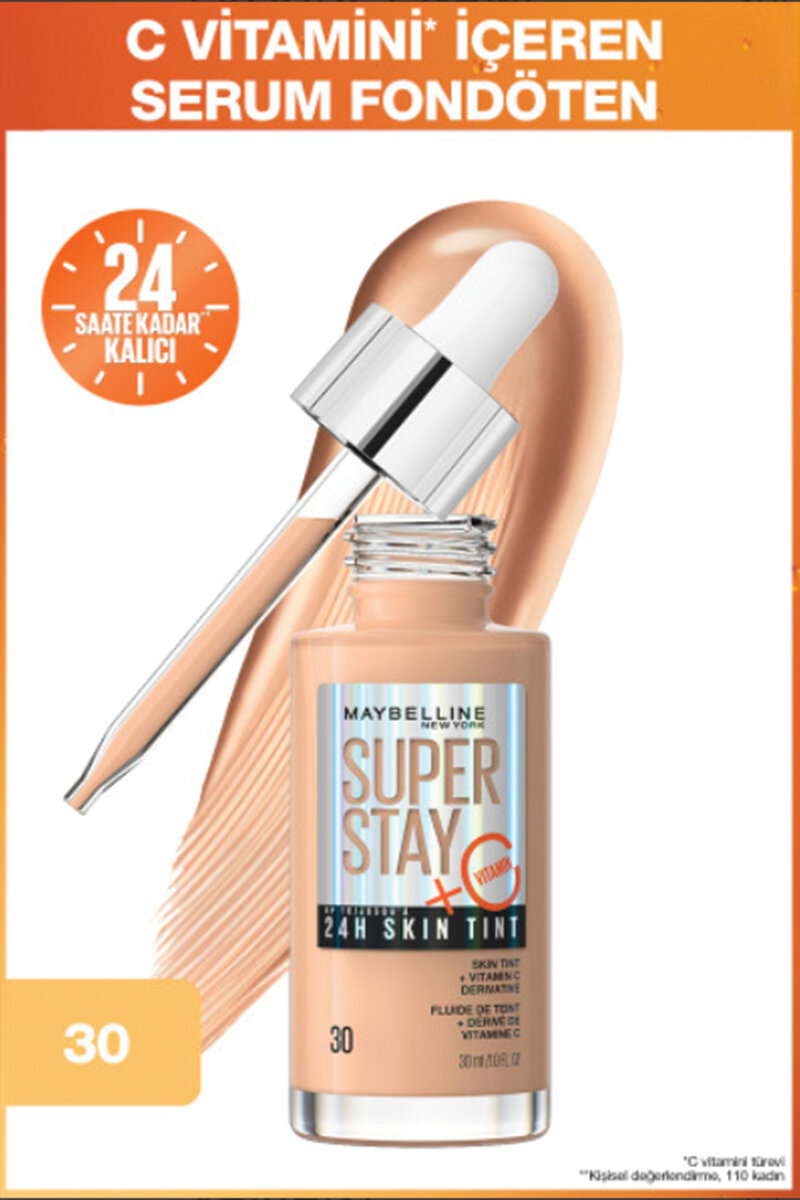 Maybelline Super Stay Skin Tint Fondöten - 30