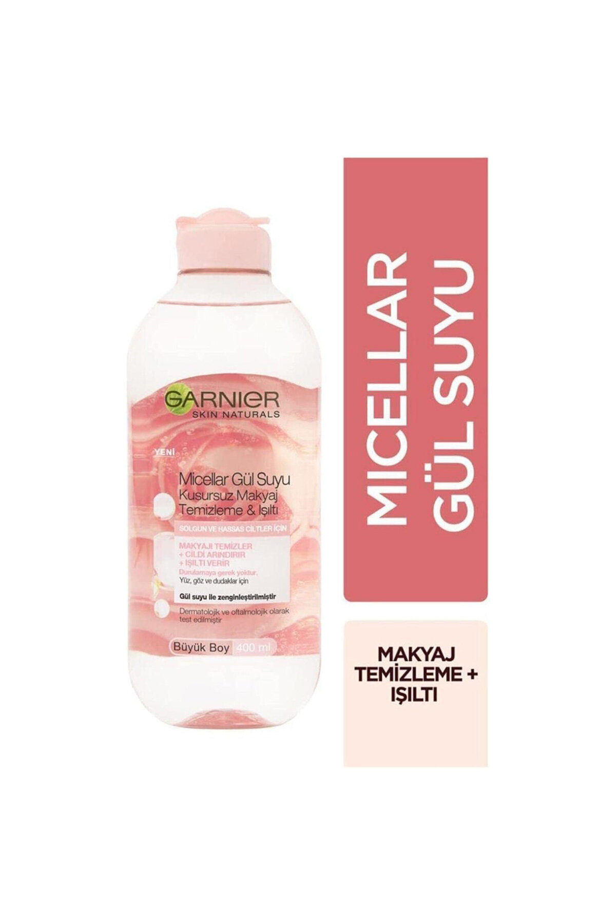 Garnier Micellar Gül Suyu Kusursuz Makyaj Temizleme Suyu 400 Ml
