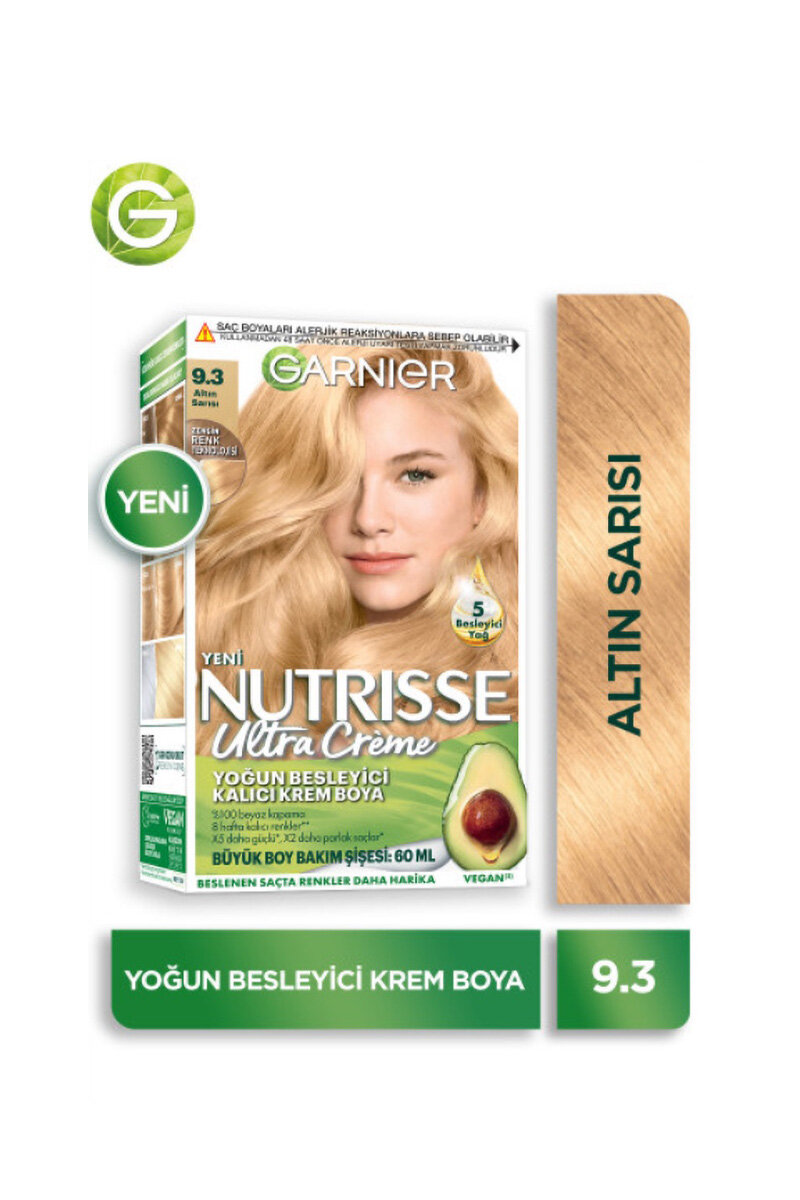 Nutrisse Ultra Creme 9.3 Altın Sarısı