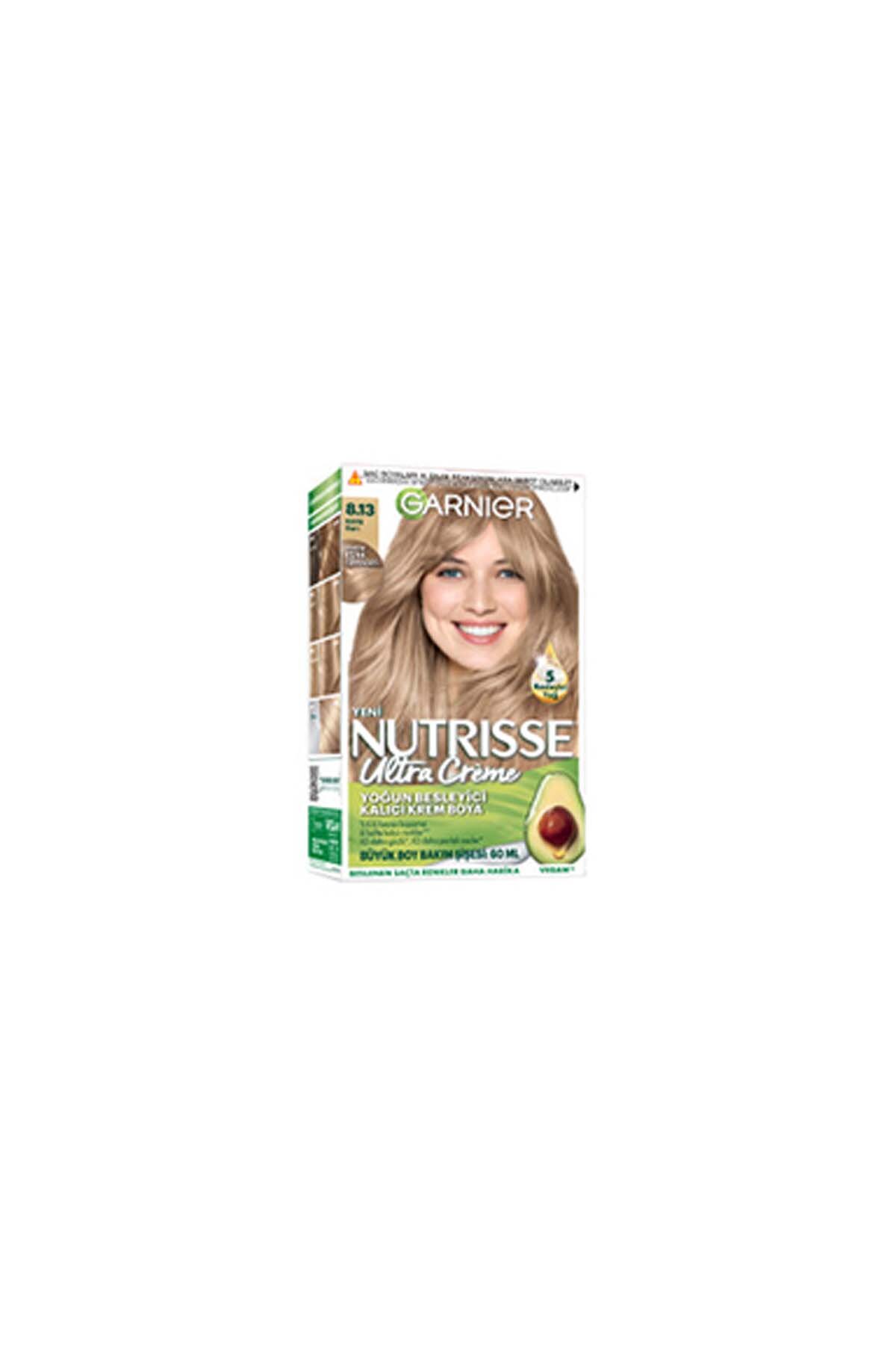 Nutrisse Ultra Creme 8.13 Küllü Sarı