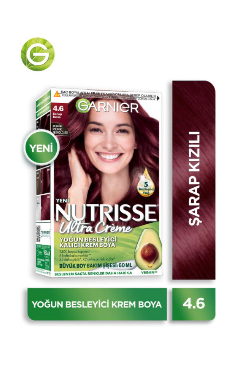 Nutrisse Ultra Creme 4.6 Şarap Kızılı