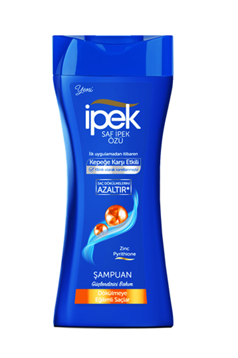 İpek Şampuan Kepeğe Karşı Etkili Dökülmeye Eğilimli Saçlar 480 ml