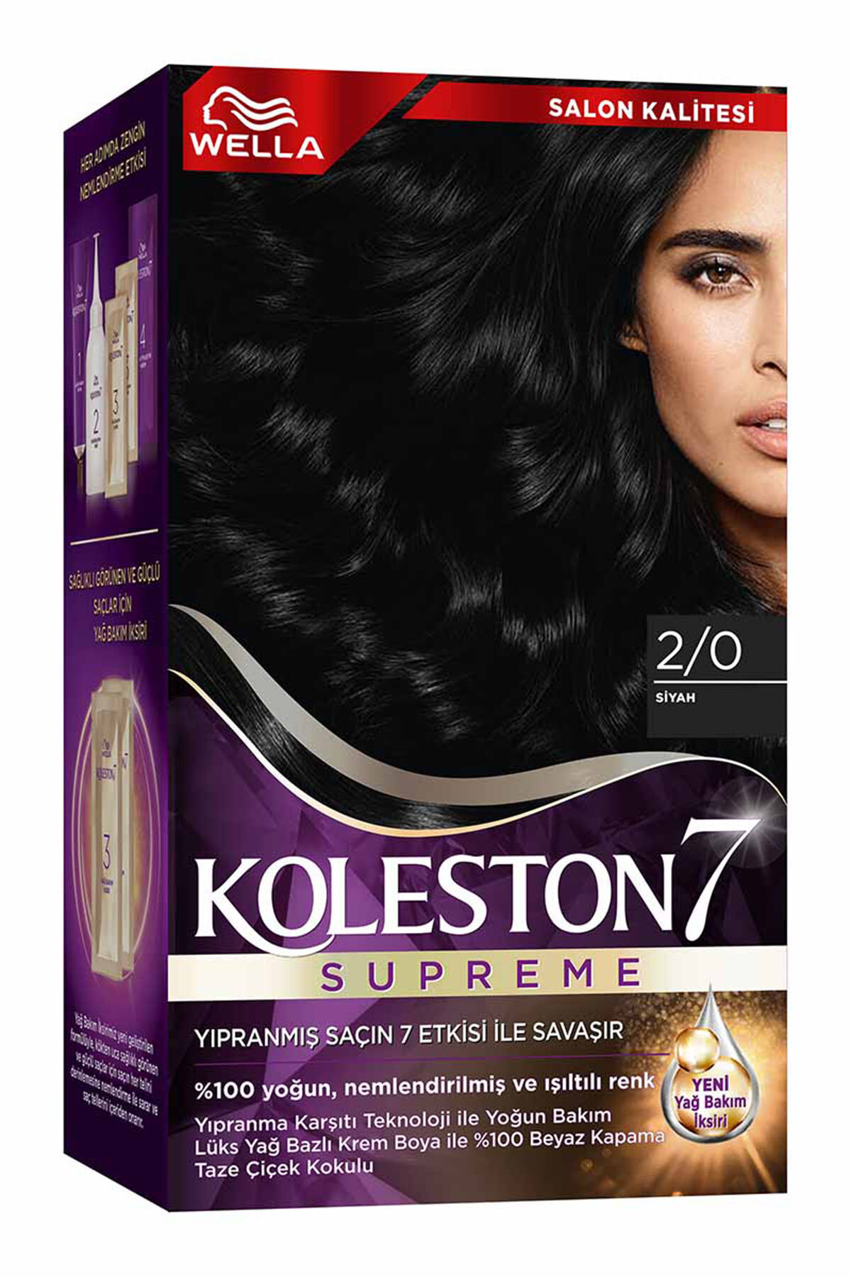 Koleston Saç Boyası 2/0 Siyah