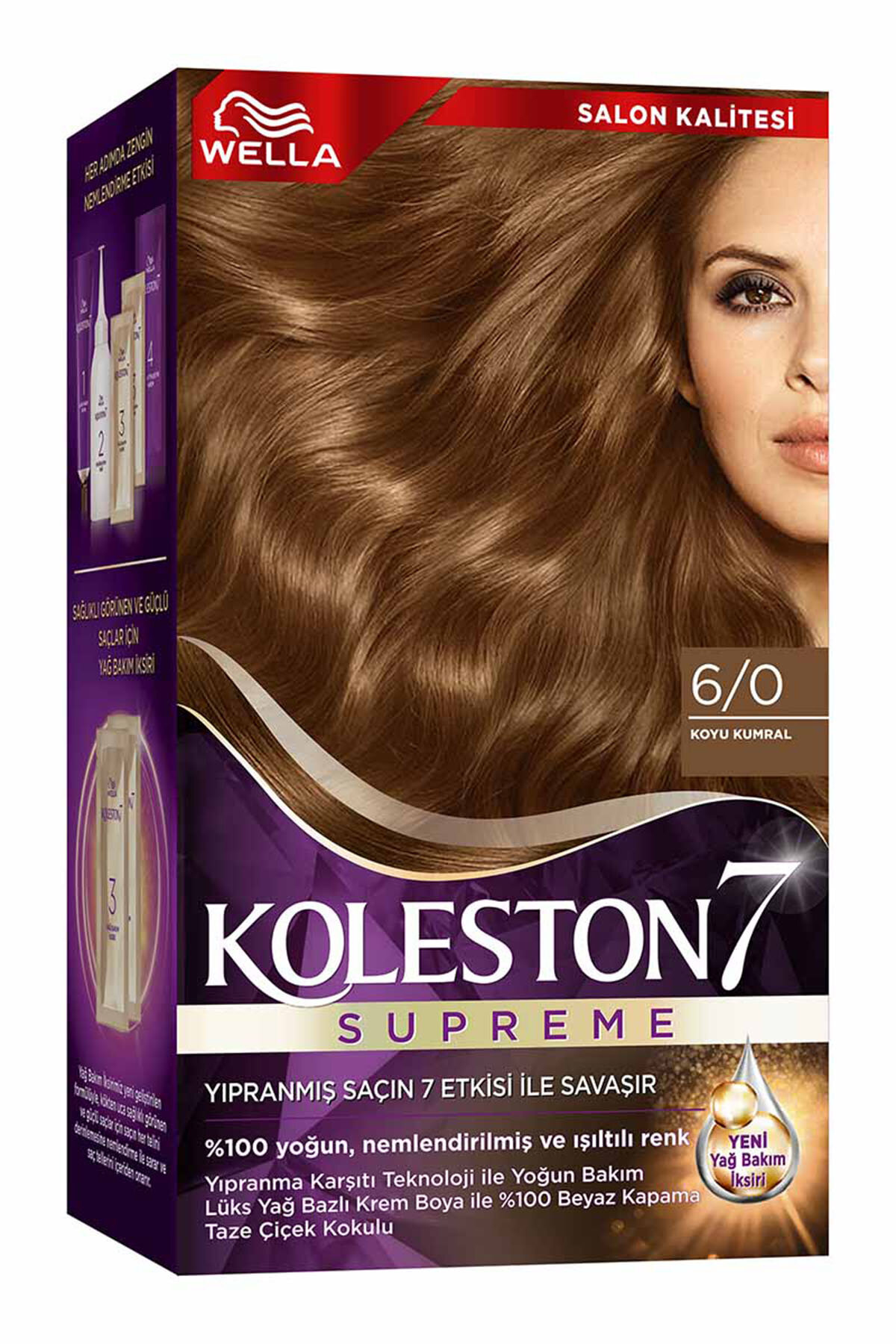 Koleston Saç Boyası 6/0 Koyu Kumral