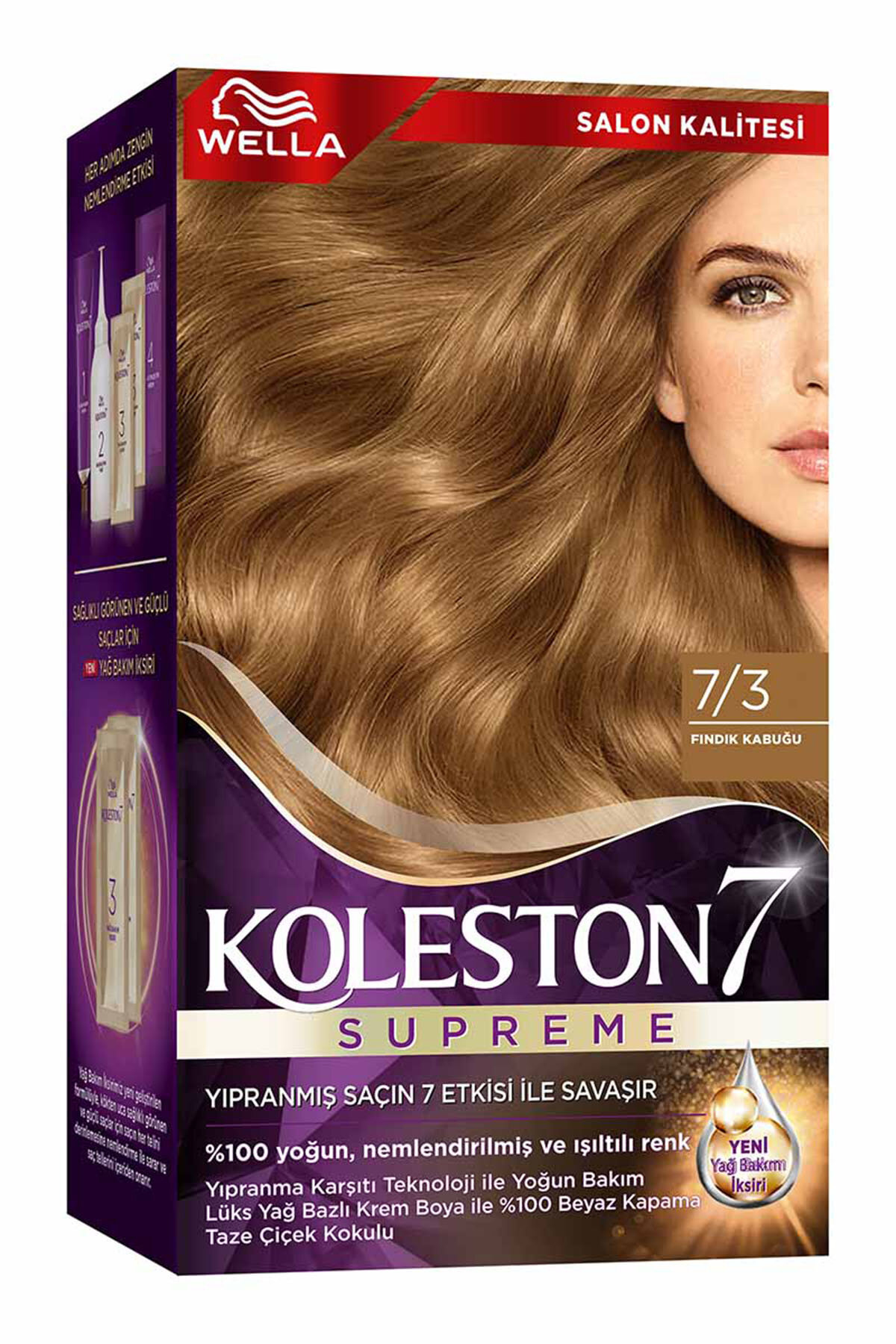 Koleston Saç Boyası 7/3 Fındık Kabuğu