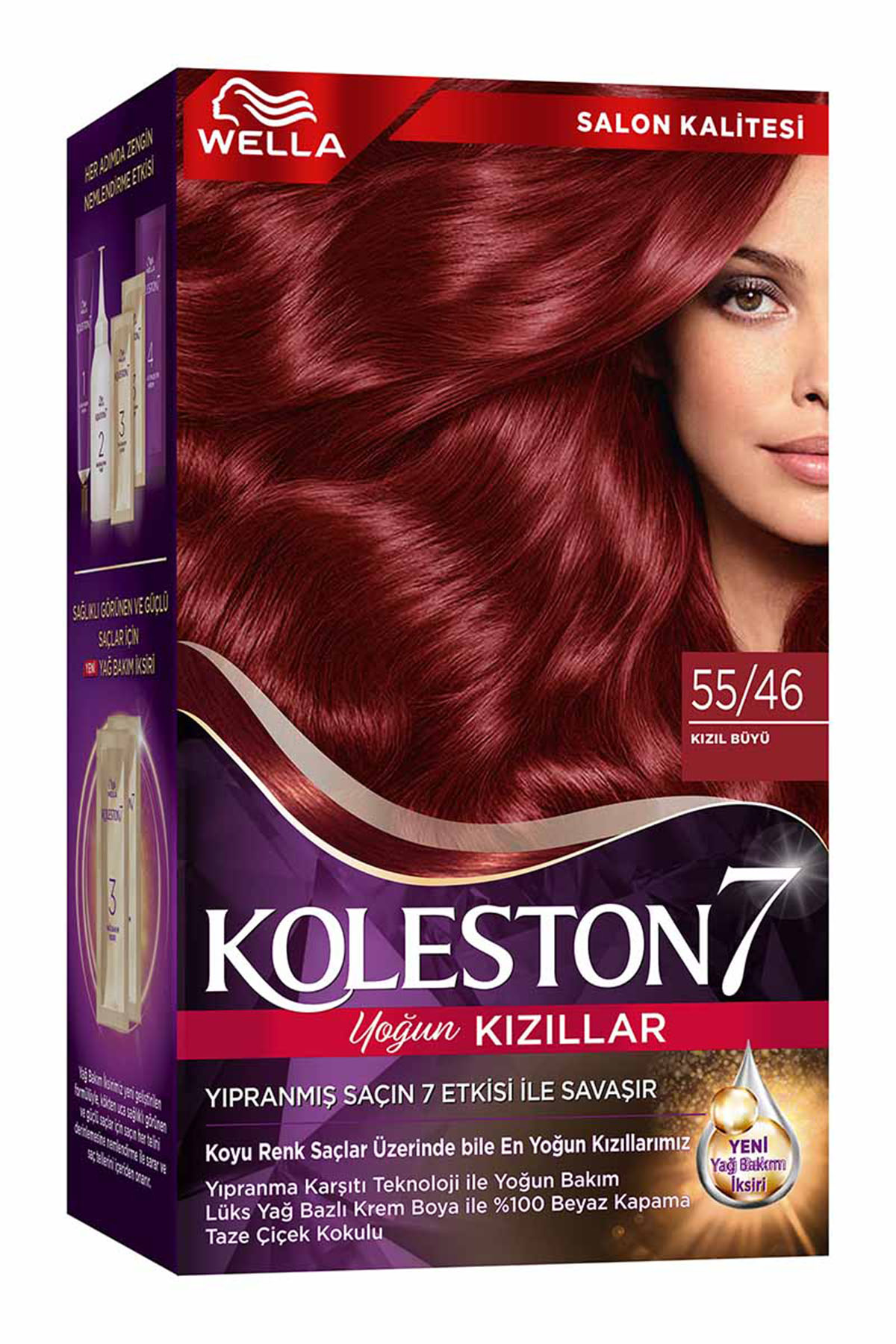 Koleston Saç Boyası Özel Seri 55/46 Kızıl Büyü