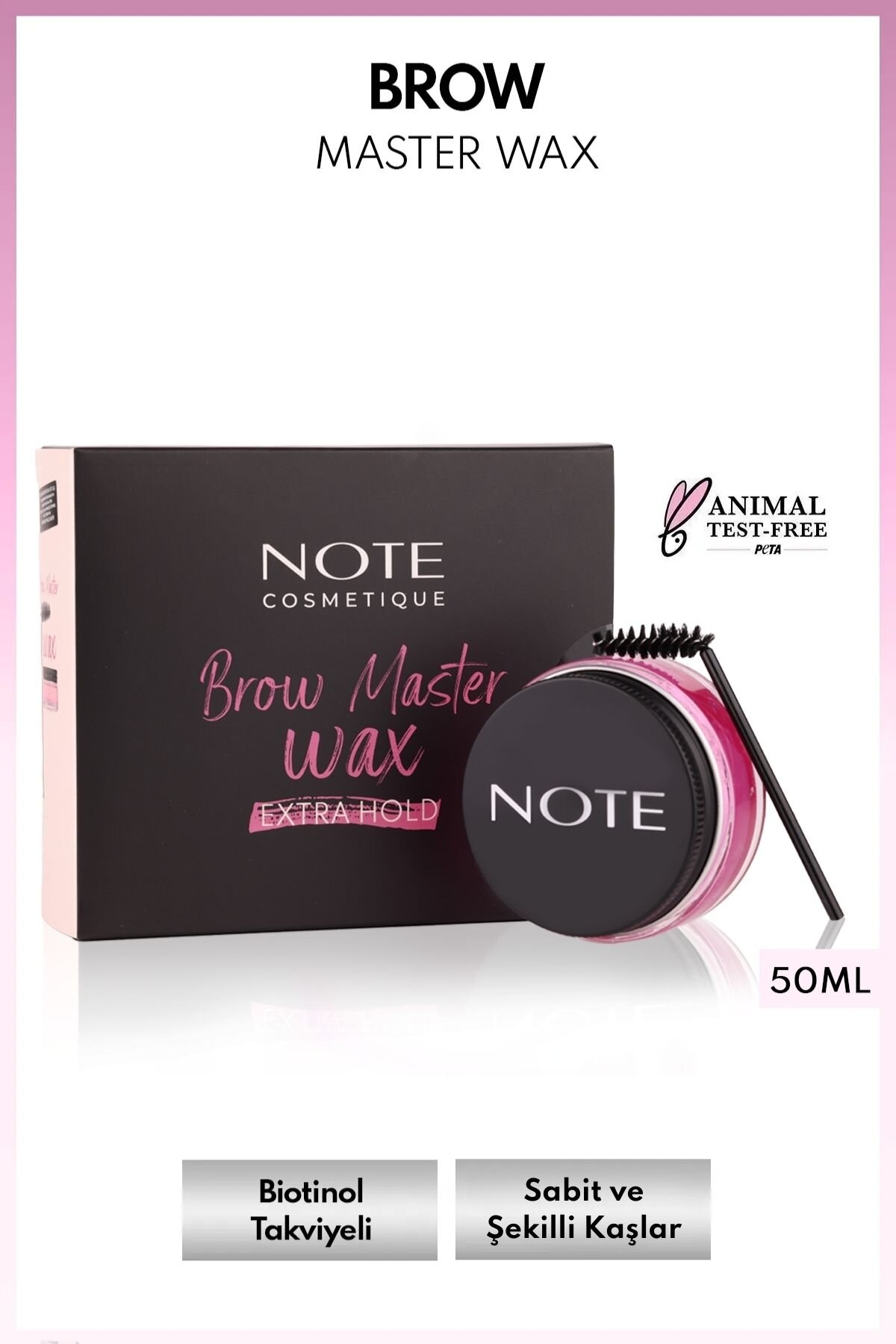 Note Brow Master Wax Kaş Sabitleyici