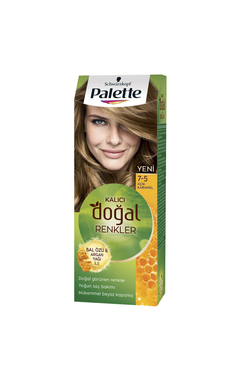 Pnc Palette Saç Boyası 7.5 Açık Karamel