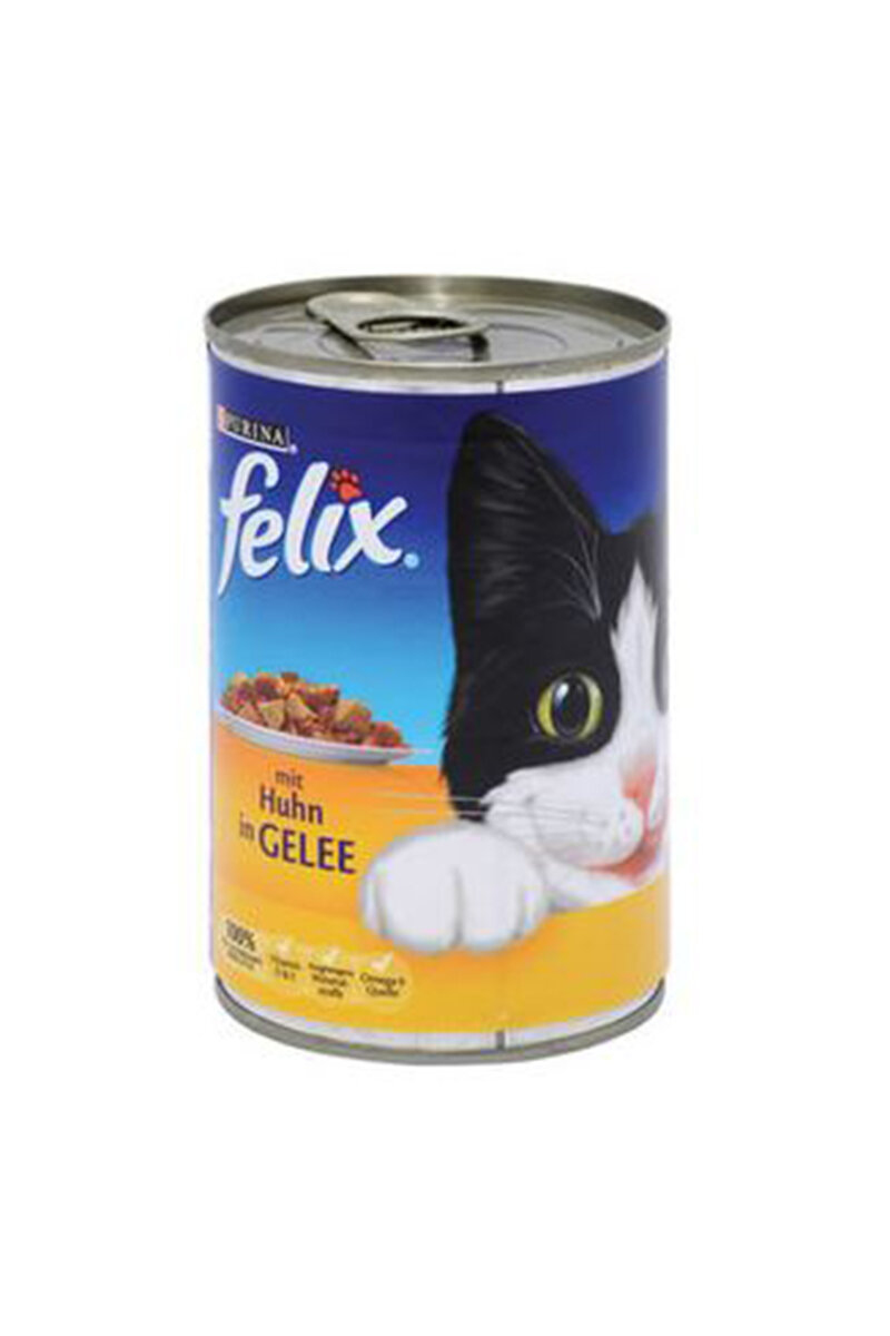 Felix Konserve Tavuklu Kedi Maması 400G
