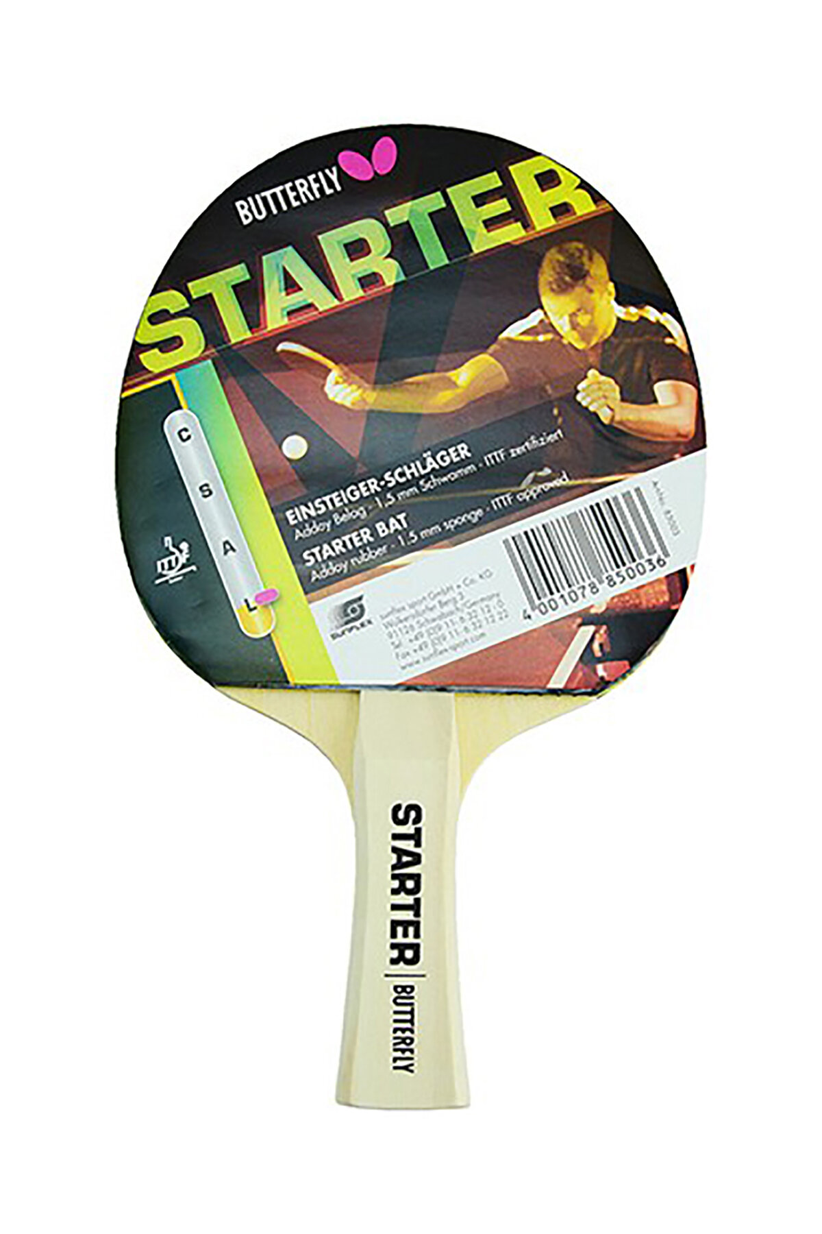 Butterfly ITTF Onaylı Masa Tenisi Raketi