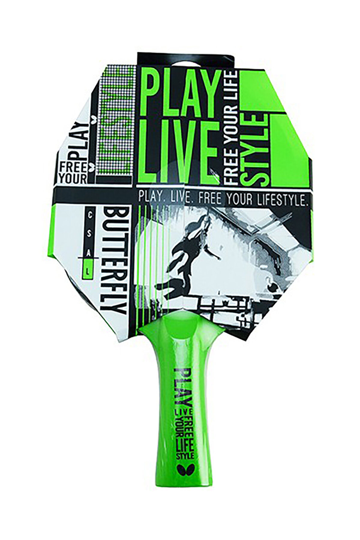 Butterfly Free Your Style Ittf Onaylı Masa Tenisi Raketi