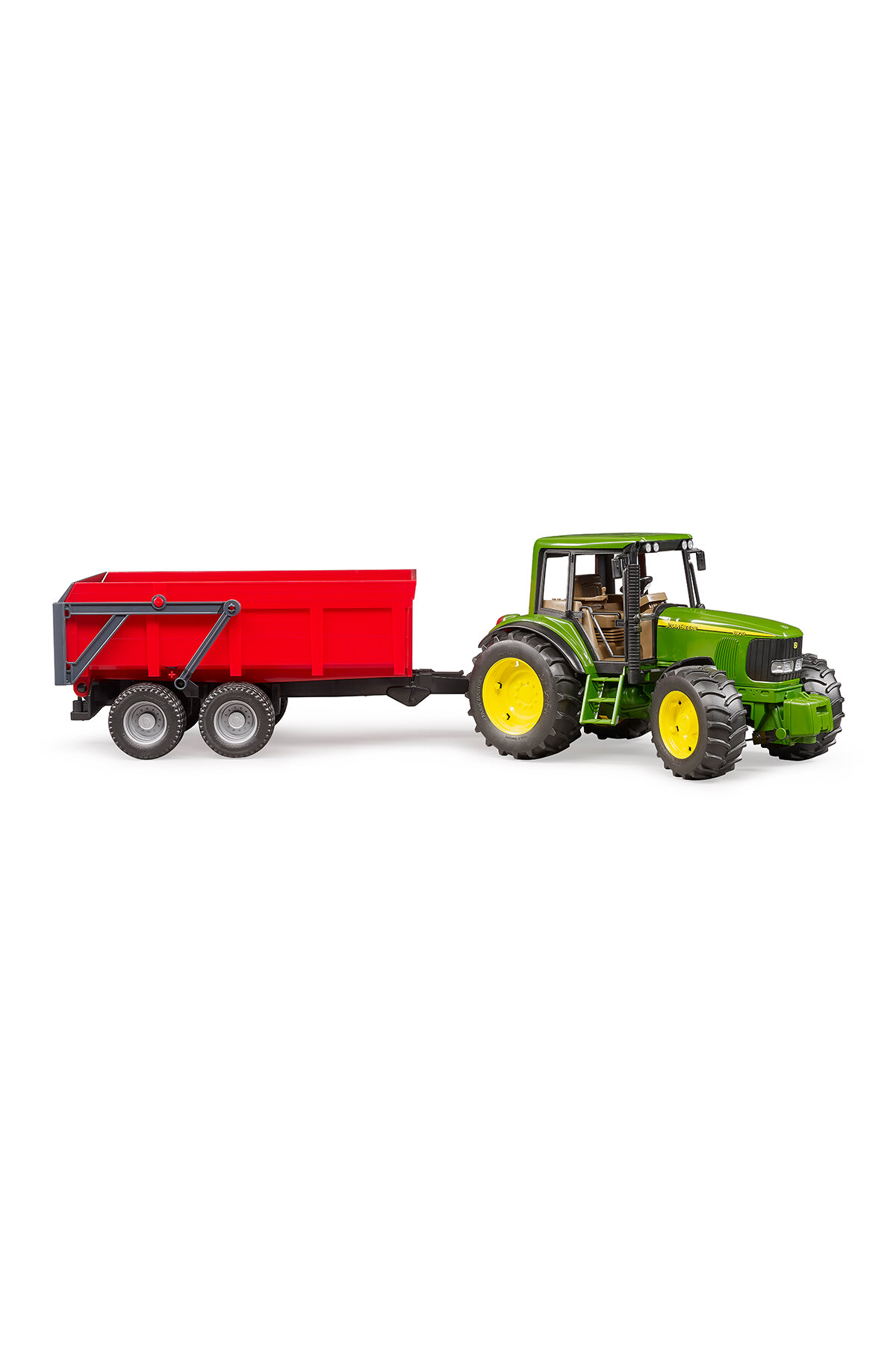 Bruder John Deere 6920 Traktör ve Kırmızı Römork BR02057