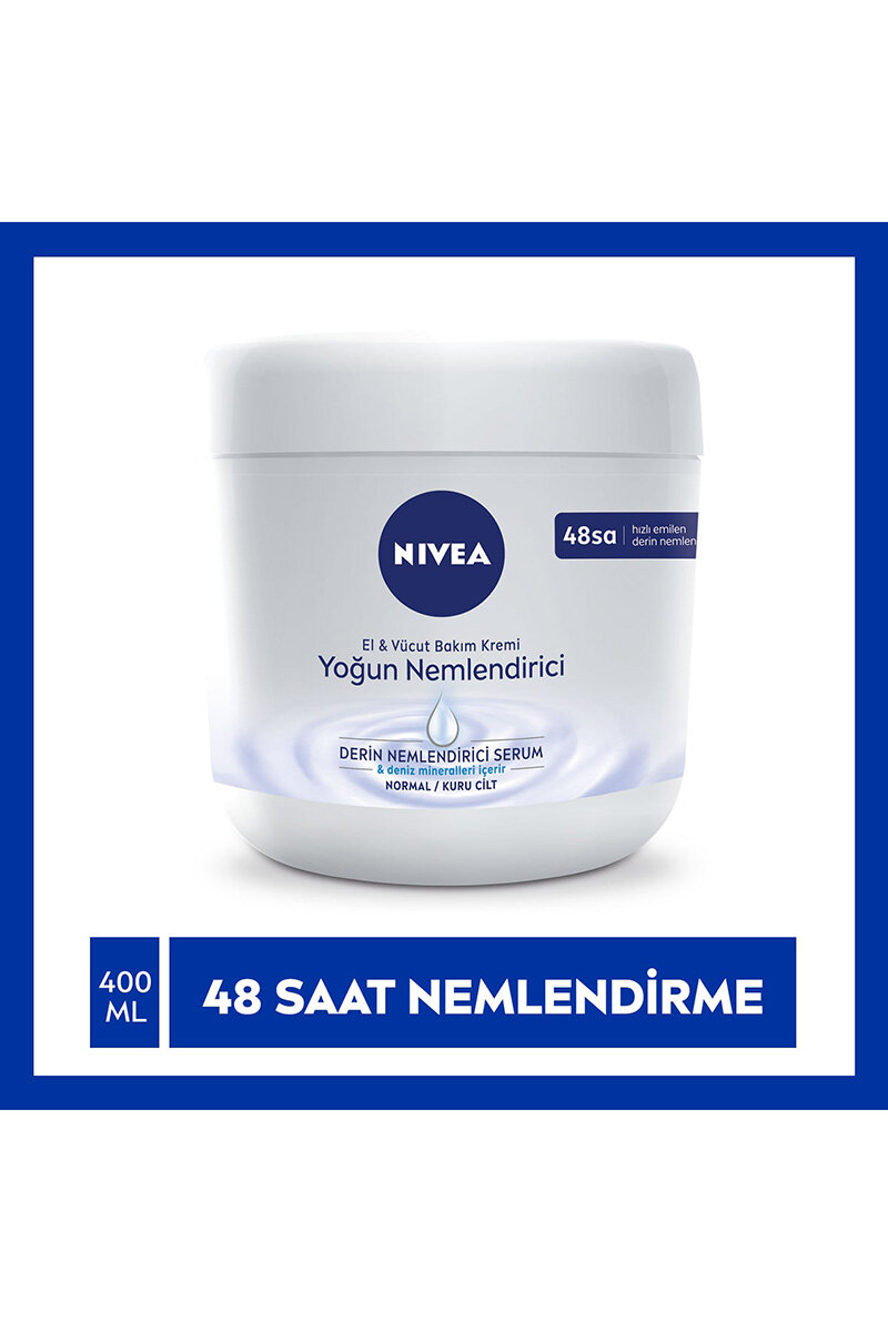 Nivea Nemlendirici El & Vücut Bakım Kremi 400 Ml