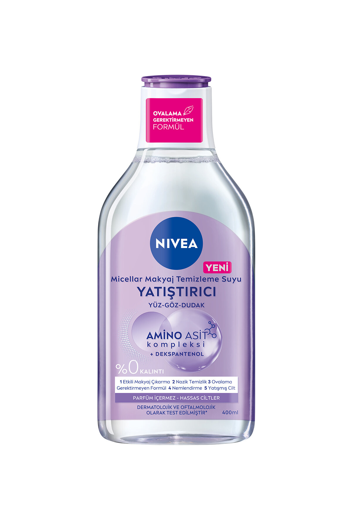Nivea Micellair Micellar Makyaj Temizleme Suyu Hassas Ciltler 400 ml