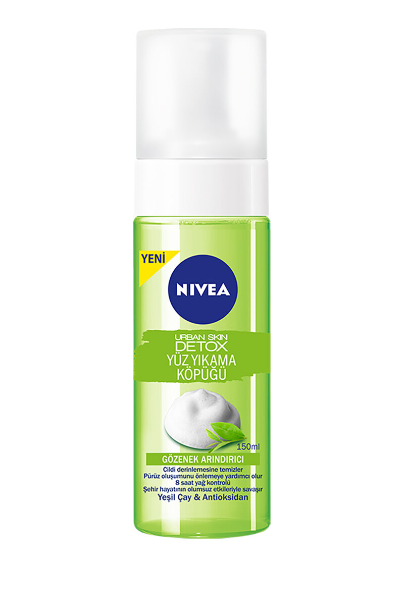 Nivea Yüz Yıkama Köpüğü Urban Skin Detox 150 ml