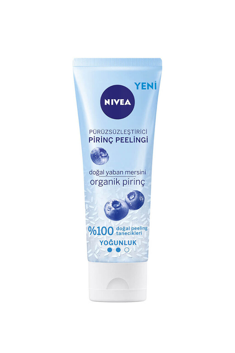Nivea Peeling Organik 75 ml Yaban Mersini