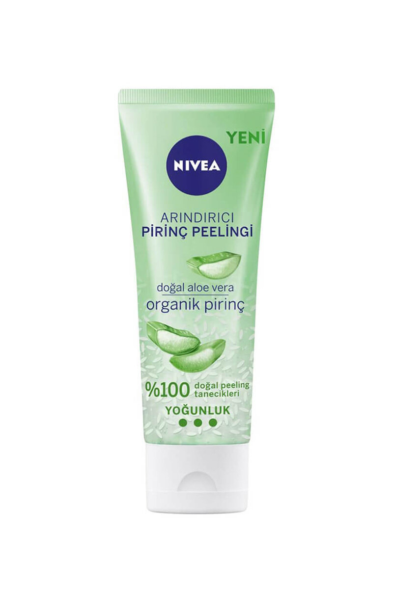 Nivea Peeling Organik 75 Ml. Aloe Vera