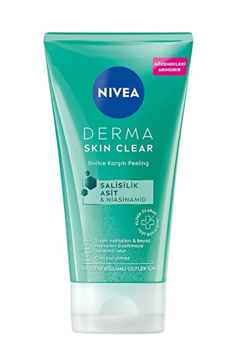 Nivea Derma Skin Clear Sivilce Karşıtı Peeling 150Ml