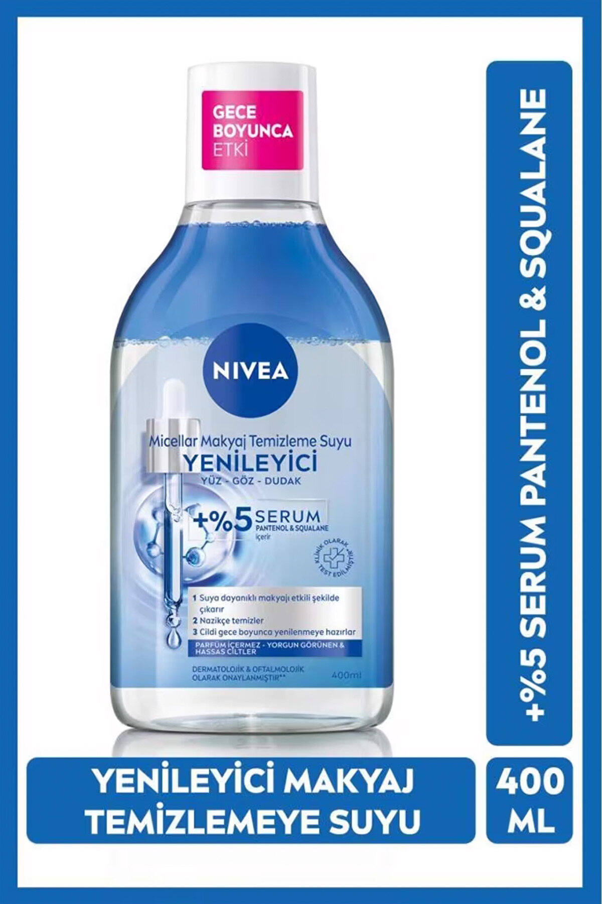 Nivea Miccelar Makyaj Temizleme Suyu Yenileyici 400 ml